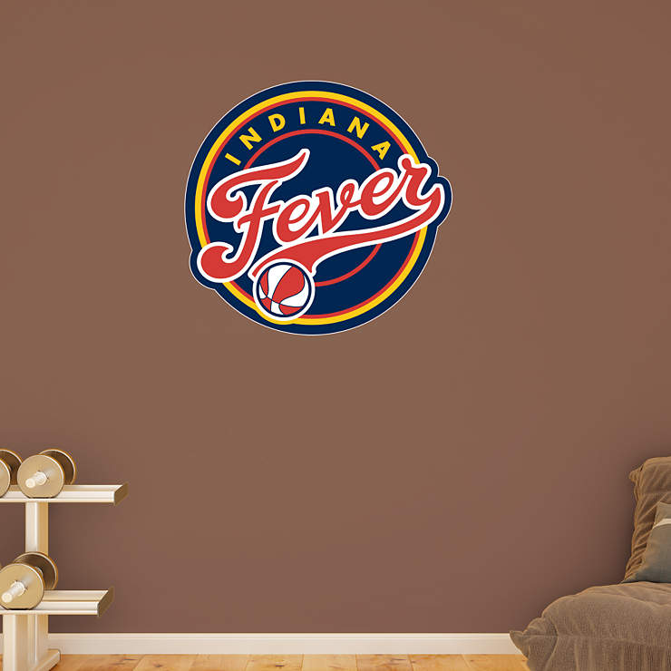 Indiana Fever Logo Wall Decal Shop Fathead® for Indiana Fever Decor
